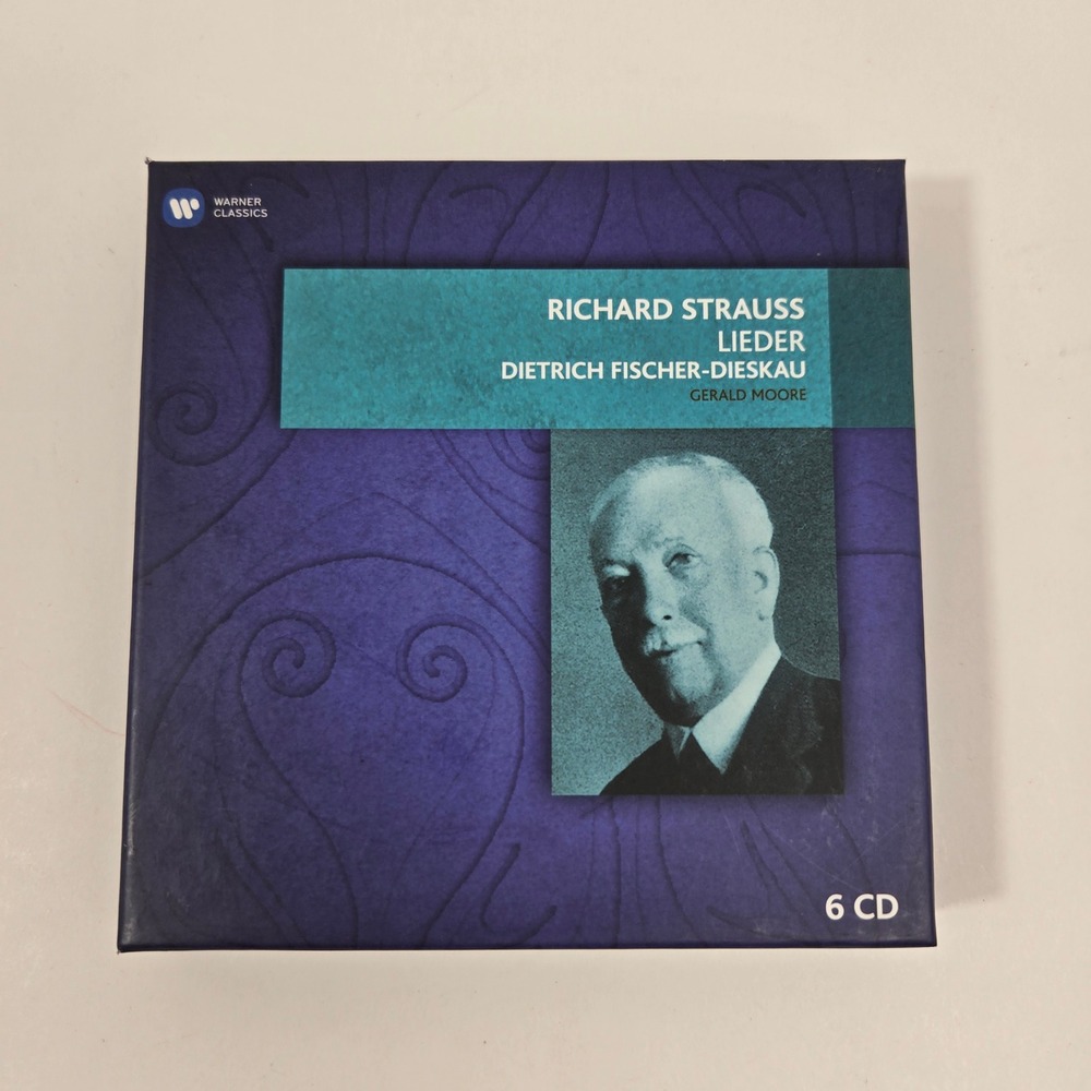Dietrich Fischer-Dieskau - Strauss Lieder 6 CD Warner Classics Gerald Moore NM